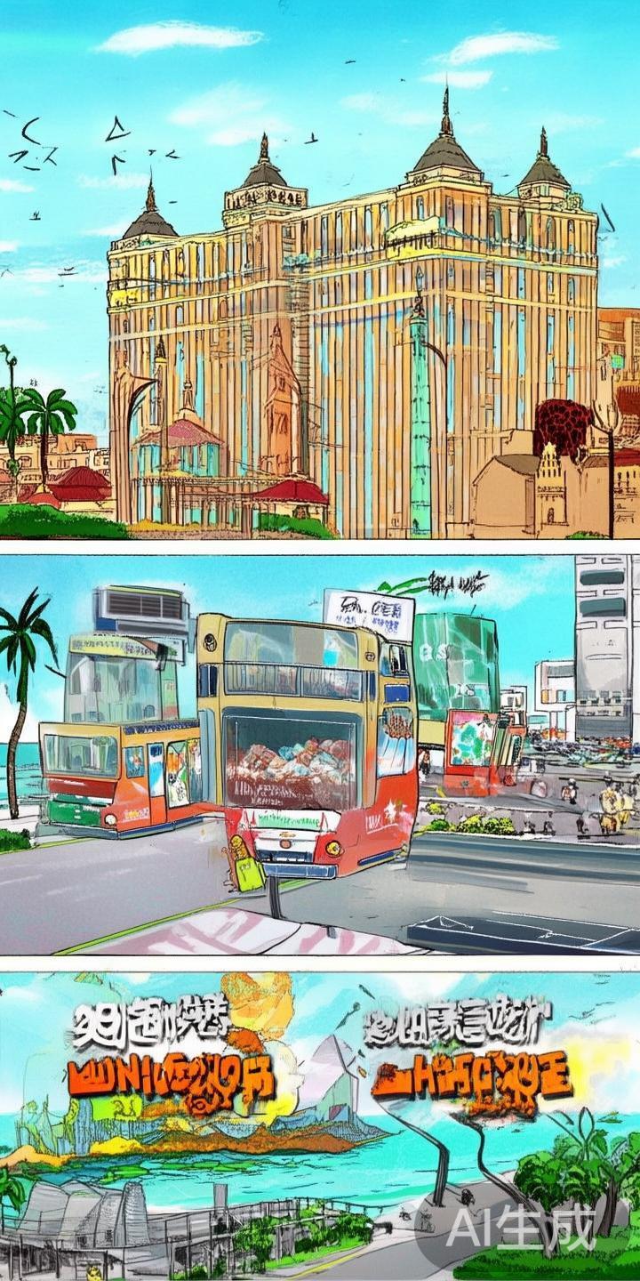 澳门金沙赌场到附近景点的便捷巴士乘车攻略全指南